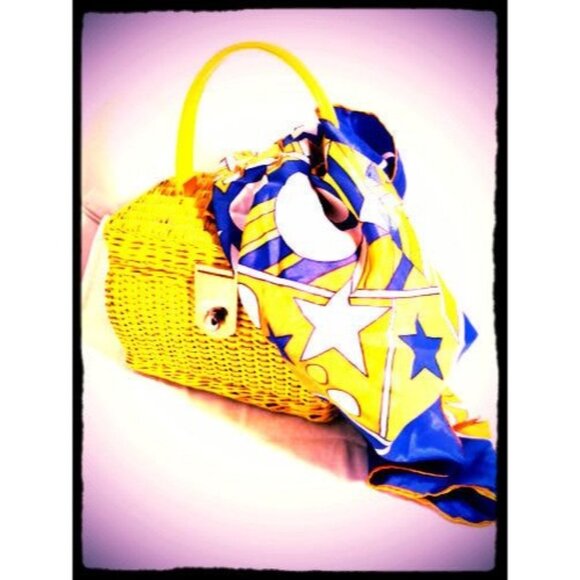 Vintage Burmel  Scarf Acetate Made in Japan - Picture 2 of 7